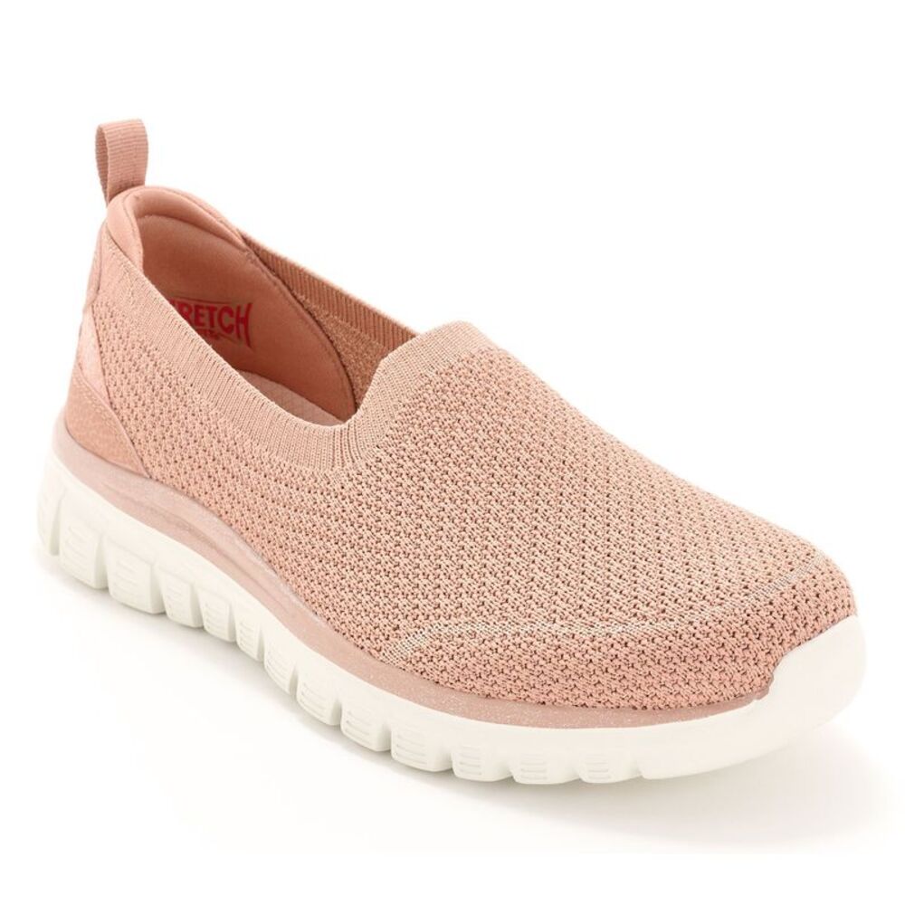 Skechers Women's Sz 9 Graceful Vegan Washable Knit Slip-Ons Brown